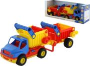 ConsTruck samochód-wywrotka z naczepą. Wydawca: Polesie Poland. Dadada.pl Opakowanie ConsTruck samochód-wywrotka z naczepą