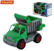 ConsTruck Samochód-wywrotka zielony. Wydawca: Polesie Poland. Dadada.pl Opakowanie ConsTruck Samochód-wywrotka zielony