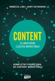 Okładka książki CONTENT Elementarna cząstka marketingu