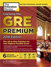 Cracking the GRE Premium Edition with 6 Practice Tests. Autor: Princeton Review. Dadada.pl Okładka książki Cracking the GRE Premium Edition with 6 Practice Tests