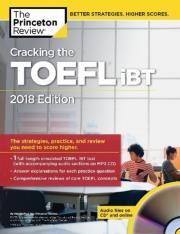 Okładka książki Cracking the TOEFL iBT with Audio CD: 2018 Edition