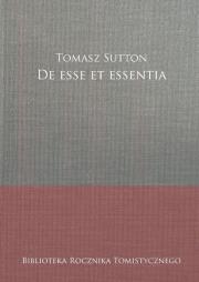 Okładka książki De esse et essentia