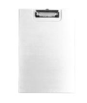 Opakowanie Deska A4 PVC z klipem i okładką biała D.RECT