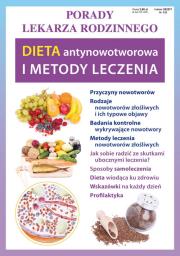 Okładka książki Diet antynowotworowa i metody leczenia PLR121