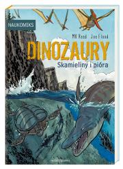 Okładka książki Dinozaury skamieliny i pióra