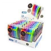 Opakowanie Długopis P1 Mini Colours 7 kolorów (14szt) MILAN