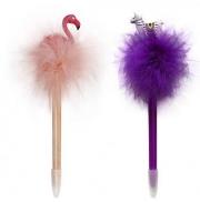 Opakowanie Długopis z pomponem Flaming Lama (24szt)