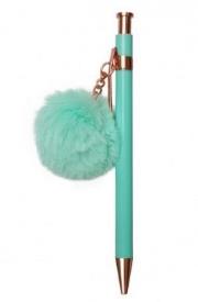 Opakowanie Długopis z pomponem niebieski