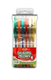 Opakowanie Długopis żelowy brokatowy Penmate Kolori 6 kolorów (TT7648)