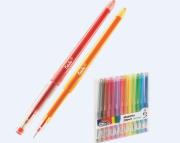 Długopisy żelowe 12 kolorów FIORELLO. Wydawca: Carioca. Dadada.pl Opakowanie Długopisy żelowe 12 kolorów FIORELLO