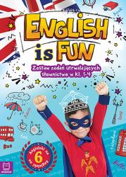 Okładka książki English is fun Zestaw zadań utrwalających słownictwo w klasach 1-4