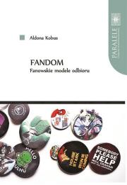Fandom. Autor: Kobus Aldona. Dadada.pl Okładka książki Fandom