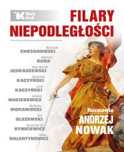 Filary niepodległości Część 2. Autor: Andrzej Nowak. Dadada.pl Okładka książki Filary niepodległości Część 2