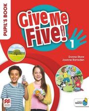 Give Me Five! 1 Pupil's Book Basic Pack MACMILLAN. Autor: Donna Shaw, Joanne Ramsden. Dadada.pl Okładka książki Give Me Five! 1 Pupil's Book Basic Pack MACMILLAN