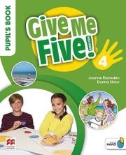 Give Me Five! 4 Pupil's Book Pack MACMILLAN. Autor: Donna Shaw, Joanne Ramsden. Dadada.pl Okładka książki Give Me Five! 4 Pupil's Book Pack MACMILLAN