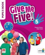 Give Me Five! 5 Pupil's Book Pack MACMILLAN. Autor: Donna Shaw, Donna Shaw. Rob Sved. Dadada.pl Okładka książki Give Me Five! 5 Pupil's Book Pack MACMILLAN