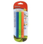 Opakowanie Grafitowy ołówek HB 6 sztuk na blistrze 12 pakietów