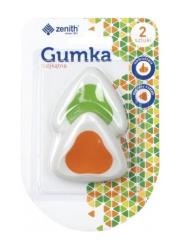 Opakowanie Gumka trójkątna 2 sztuki ZENITH