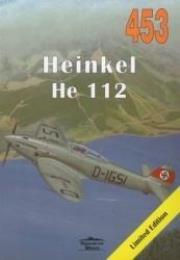 Heinkel He 112 nr.451. Autor: Seweryn Fleischer. Dadada.pl Okładka książki Heinkel He 112 nr.451