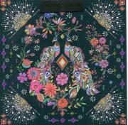 Opakowanie Karnet kwadrat z kopertą Peacock