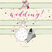 Opakowanie Karnet Swarovski kwadrat Ślub sukienka i buty