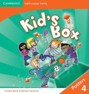 Kid's Box Level 4 Posters 4. Autor: Nixon Caroline, Tomlinson Michael. Dadada.pl Okładka książki Kid's Box Level 4 Posters 4