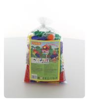 Opakowanie Klocki 'Budowniczy'  68 elem.