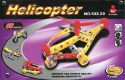 Opakowanie Klocki konstrukcyjne Helicopter 58 elementów