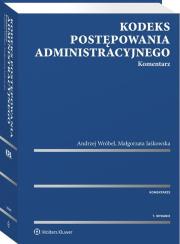 Okładka książki Kodeks postępowania administracyjnego Komentarz