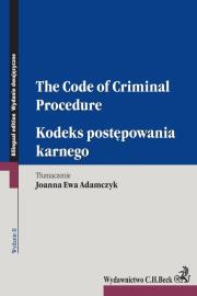 Okładka książki Kodeks postępowania karnego The Code of Criminal Procedure