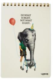 Opakowanie Kołonotes B5 Słoń