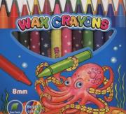 Opakowanie Kredki świecowe KEYROAD 24 kolory