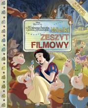 Królewna Śnieżka i siedmiu krasnoludków. Wielki zeszyt filmowy. Autor: Paulina Kaniewska. Dadada.pl Okładka książki Królewna Śnieżka i siedmiu krasnoludków. Wielki zeszyt filmowy