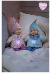 Zdjęcie produktu Lalka Baby Świecąca z melodią Dziewczynka 35 cm