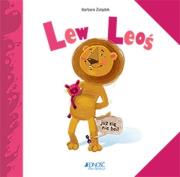 Lew Leoś już się nie boi. Autor: Żołądek Barbara. Dadada.pl Okładka książki Lew Leoś już się nie boi