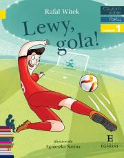 Lewy. Gola! Czytam sobie. Autor: Rafał Witek, Surma Agnieszka. Dadada.pl Okładka książki Lewy. Gola! Czytam sobie