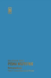 Okładka książki Listy Bolesława Prusa