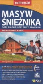 Okładka książki Mapa turystyczna - Masyw Śnieżnnika 1:40 000