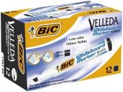 Marker Velleda ścięty czarny 1751 (12szt) BIC. Wydawca: Bic. Dadada.pl Opakowanie Marker Velleda ścięty czarny 1751 (12szt) BIC