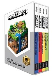 Minecraft. Kolekcja podręczników gracza. Autor: Craig Jelley, Milton Stephanie. Dadada.pl Okładka książki Minecraft. Kolekcja podręczników gracza