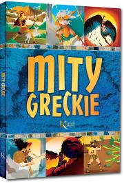 Mity greckie. Autor: Lucyna Szary. Dadada.pl Okładka książki Mity greckie