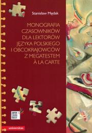 Monografia czasowników dla lektorów j. polskiego... Autor: Stanisław Mędak. Dadada.pl Okładka książki Monografia czasowników dla lektorów j. polskiego..