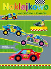 Okładka książki Naklejkowo: Wyścigówki i ścigacze