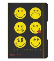 Opakowanie Notatnik A5/40K Smiley World Black
