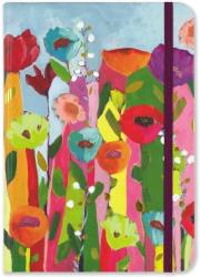 Opakowanie Notatnik Mini Błyszczące Kwiaty