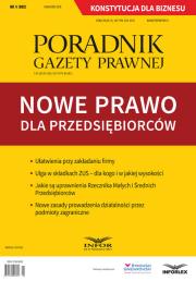 Okładka książki Nowe prawo dla przedsiębiorców