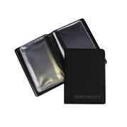 Opakowanie Okładka na dokumenty mini - czarna OD-032