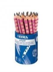 Okładka książki Ołówek Lyra Groove B kubek 36szt.różowy 873361