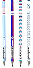 Opakowanie Ołówki trójkątne HB 72 sztuki mix Marine