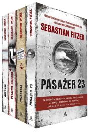 Pasażer 23 / Przesyłka / Ostatnie dziecko / Odprysk. Autor: Fitzek Sebastian. Dadada.pl Okładka książki Pasażer 23 / Przesyłka / Ostatnie dziecko / Odprysk